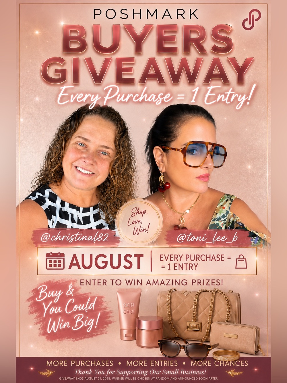BUYERS GIVEAWAY! Details will be given during show!